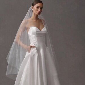 BHLDN Maxine Cathedral Veil